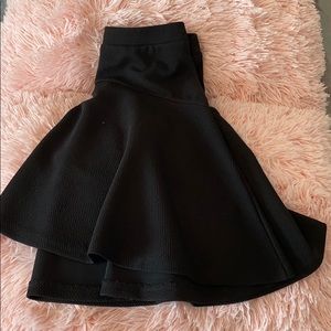 Black skirt